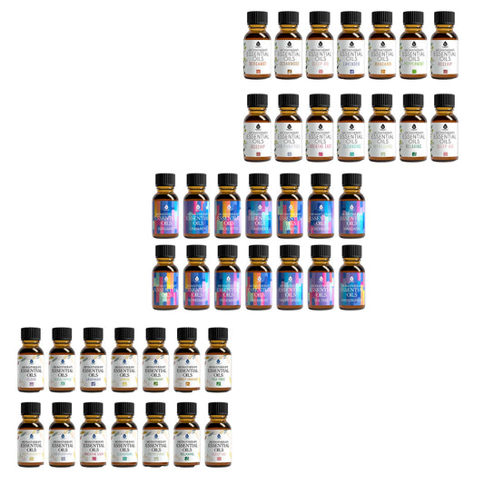 Pursonic Aromatherapy Lovers – Triple 14-Pack Essential Oils Collection - Concordia Style Boutique