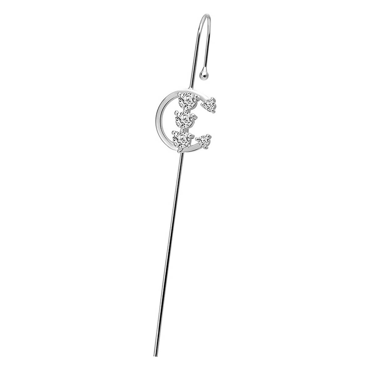 LONG BAR EAR WRAP CRAWLER - Concordia Style Boutique