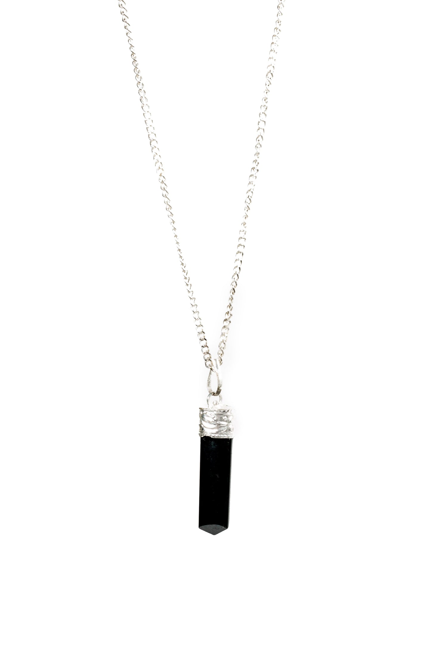 Black Tourmaline Protection Pendant (Ships from USA!)