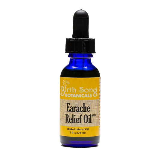Herbal Ear Oil, Natural Ear Drops, Blended with Garlic and Mullein Flowers, for Swimmers and Wax Removal 1 oz. - Concordia Style Boutique