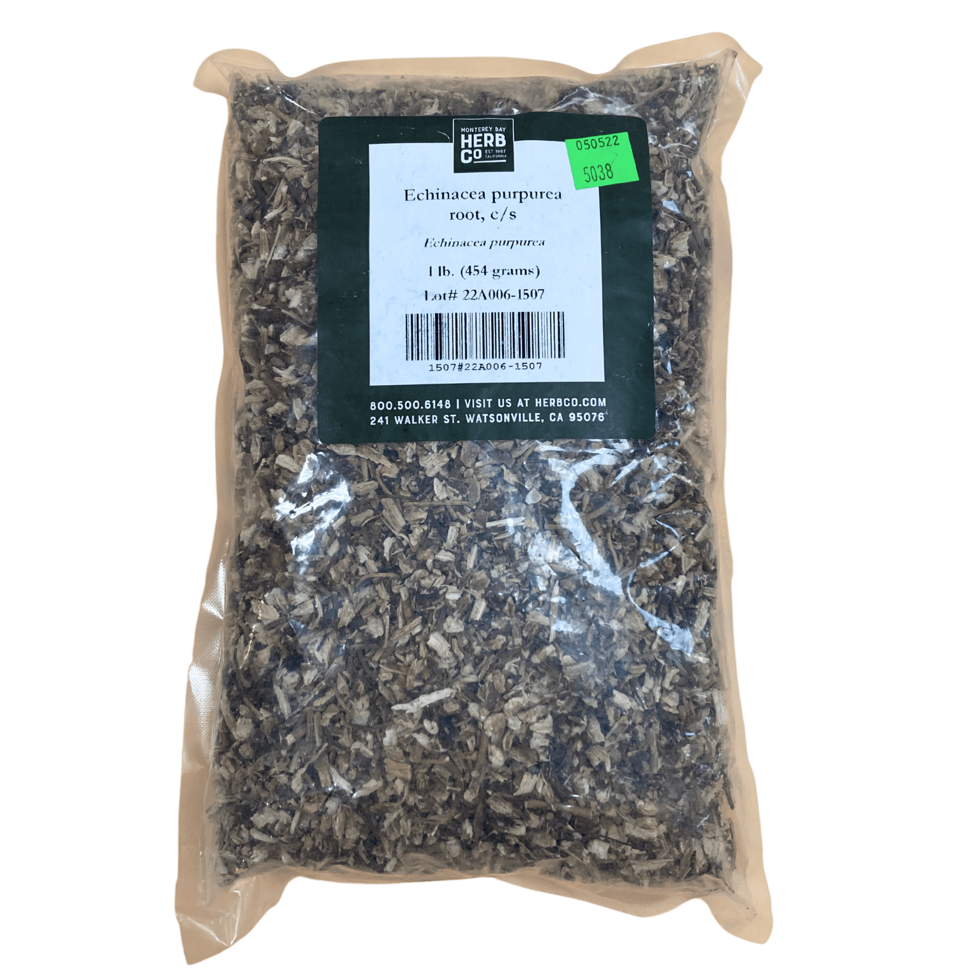 Echinacea purpurea Root, Cut, Sifted - Concordia Style Boutique
