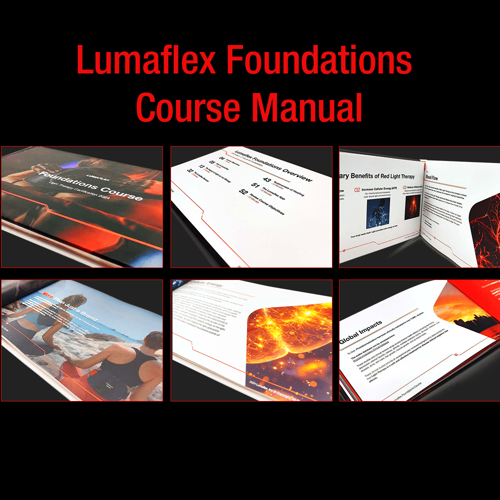 Lumaflex Foundations Course - Discover the transformative power of Red Light Therapy through the Lumaflex® Foundations Course Book and Workshop Video Access bundle - Concordia Style Boutique