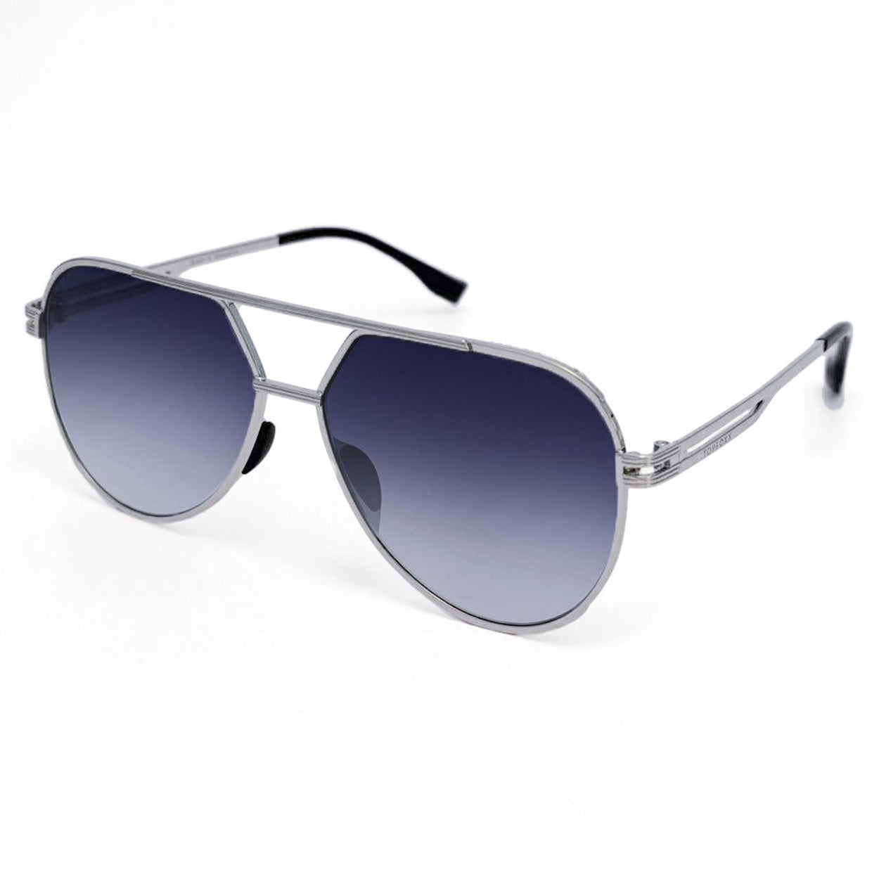 Untangled x Emily - Tangle Free - Faded Blue Aviator Sunglasses - Concordia Style Boutique