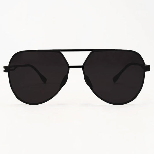 Untangled x Emily - Tangle Free - Black Aviator Sunglasses - Concordia Style Boutique