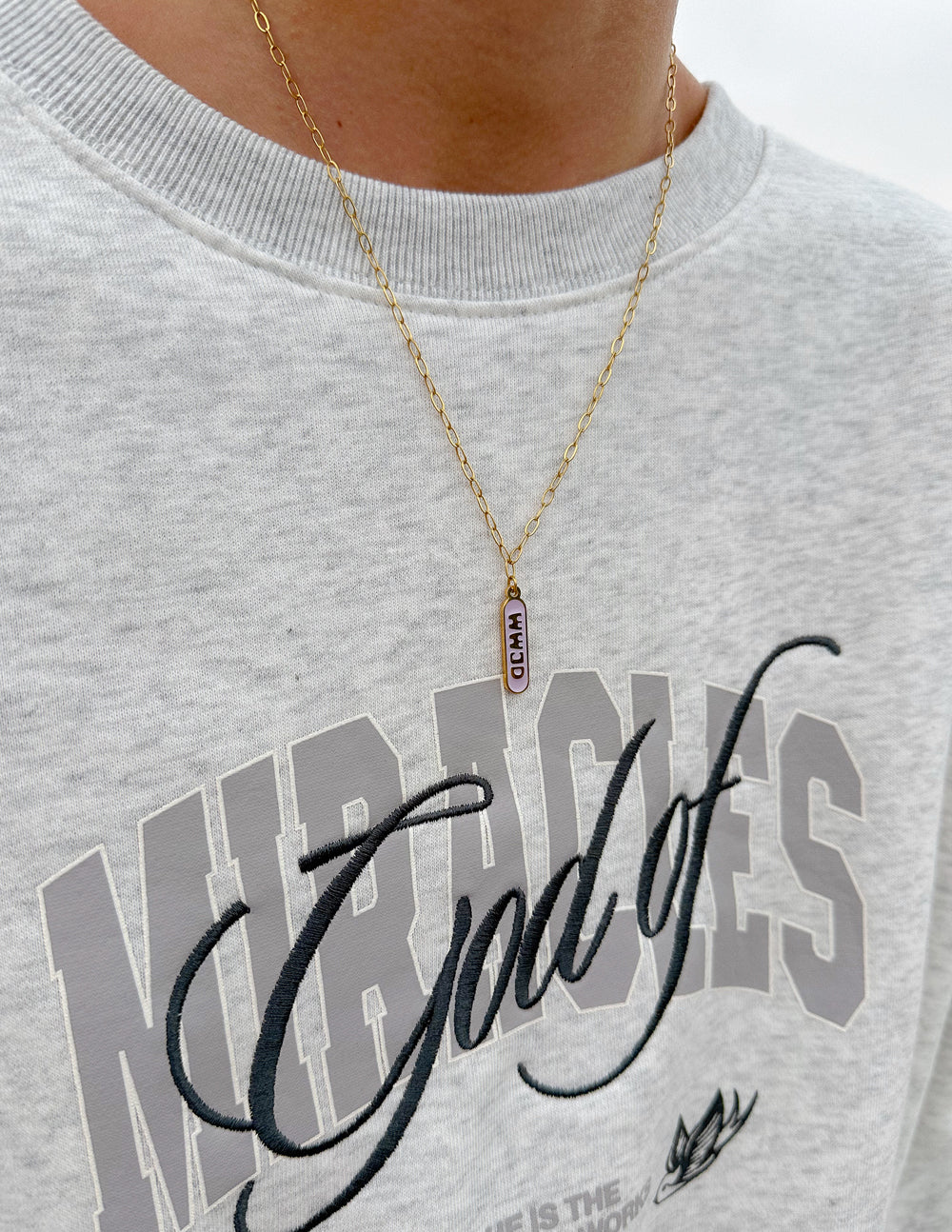 Enamel WWJD Necklace - Concordia Style Boutique