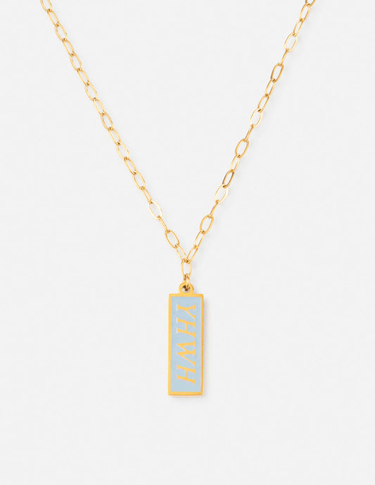 Enamel YHWH Necklace - Concordia Style Boutique
