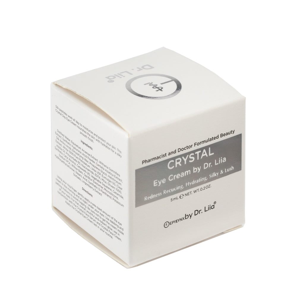 Vegan EpiSilk, Crystal Wrinkle Smoothing Eye Cream - Intense Brightening and Firming Wrinkle Fix for Sensitive Skin - Concordia Style Boutique