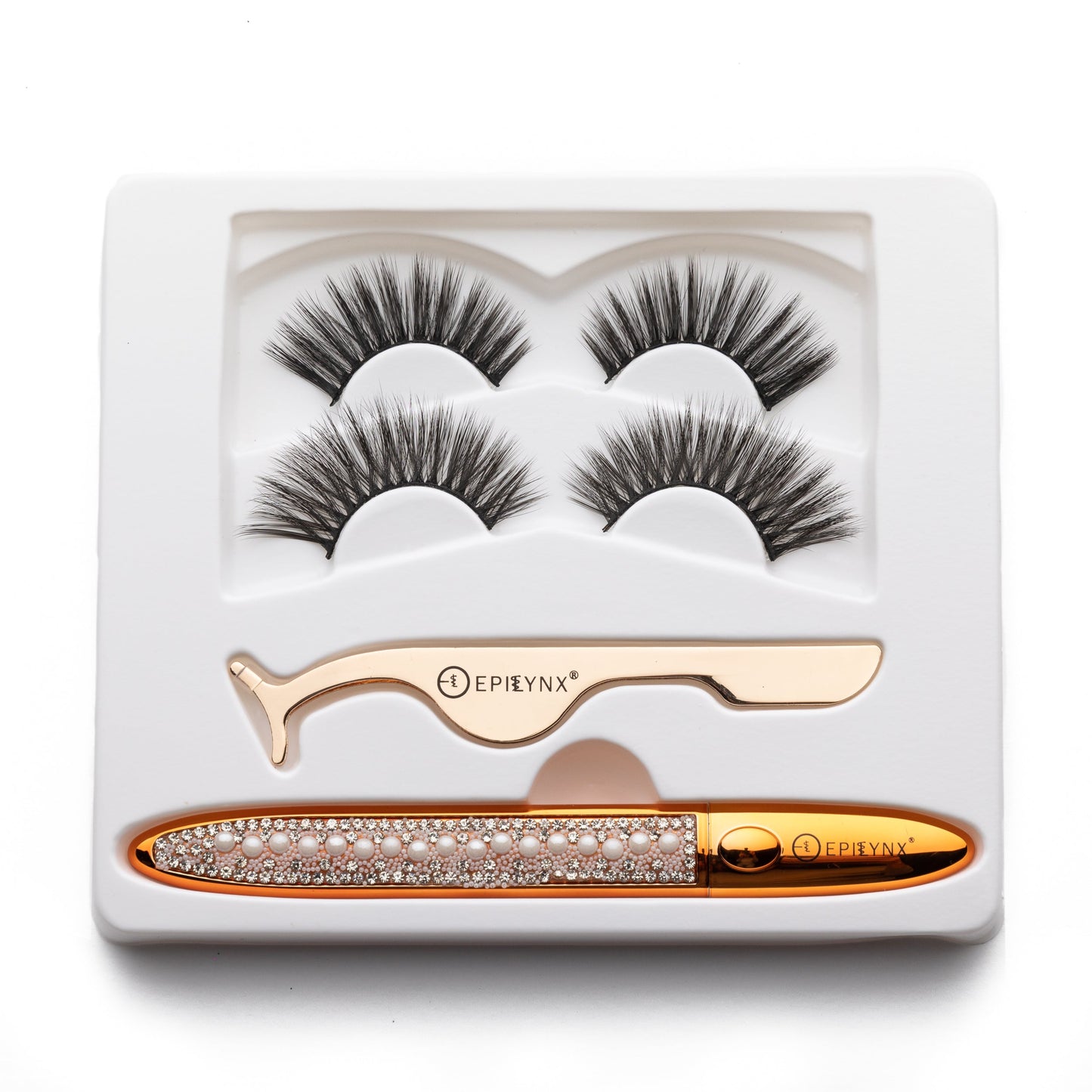 False Eyelashes - No Glue Black Eyeliner and Lashes Kit - Concordia Style Boutique