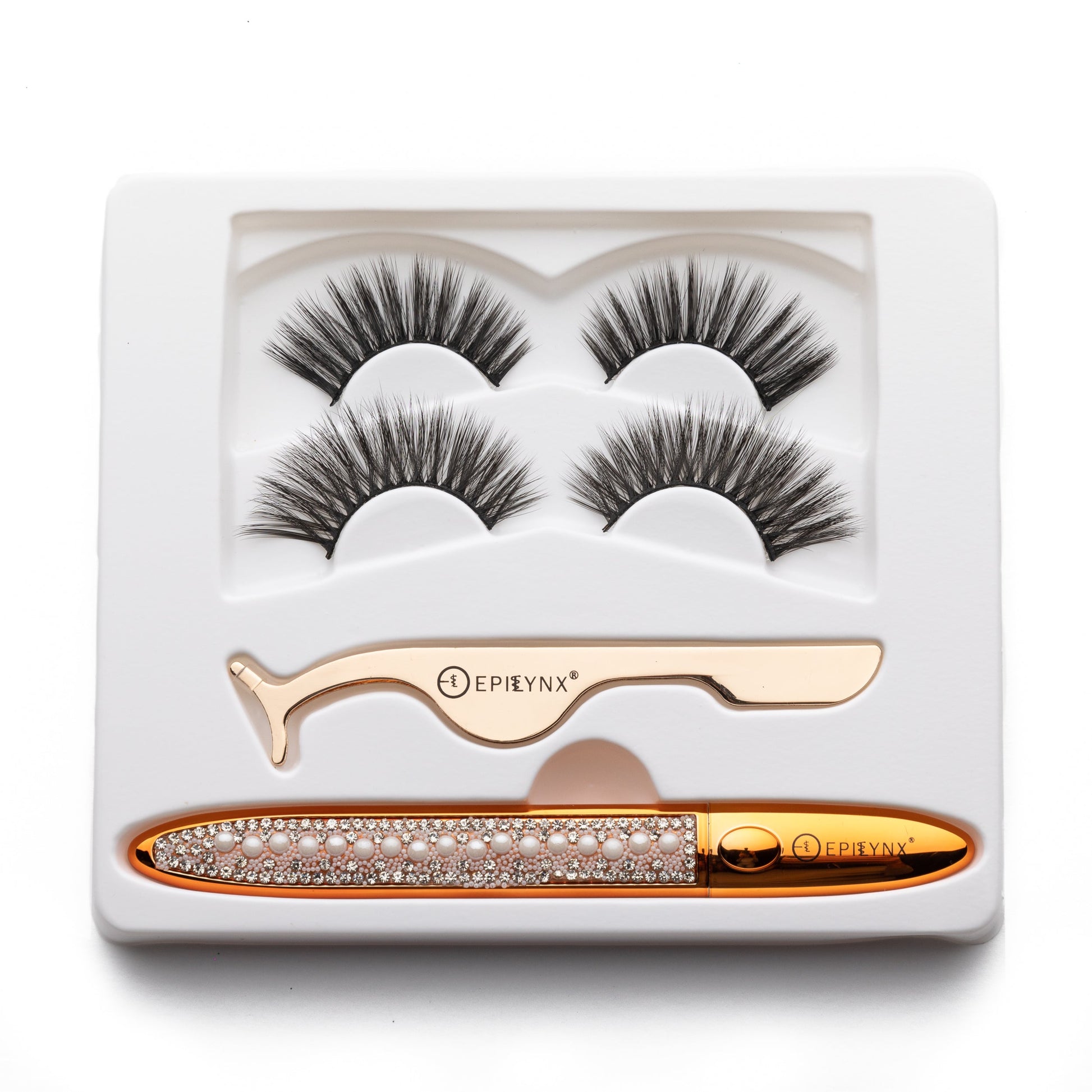 False Eyelashes - No Glue Black Eyeliner and Lashes Kit - Concordia Style Boutique