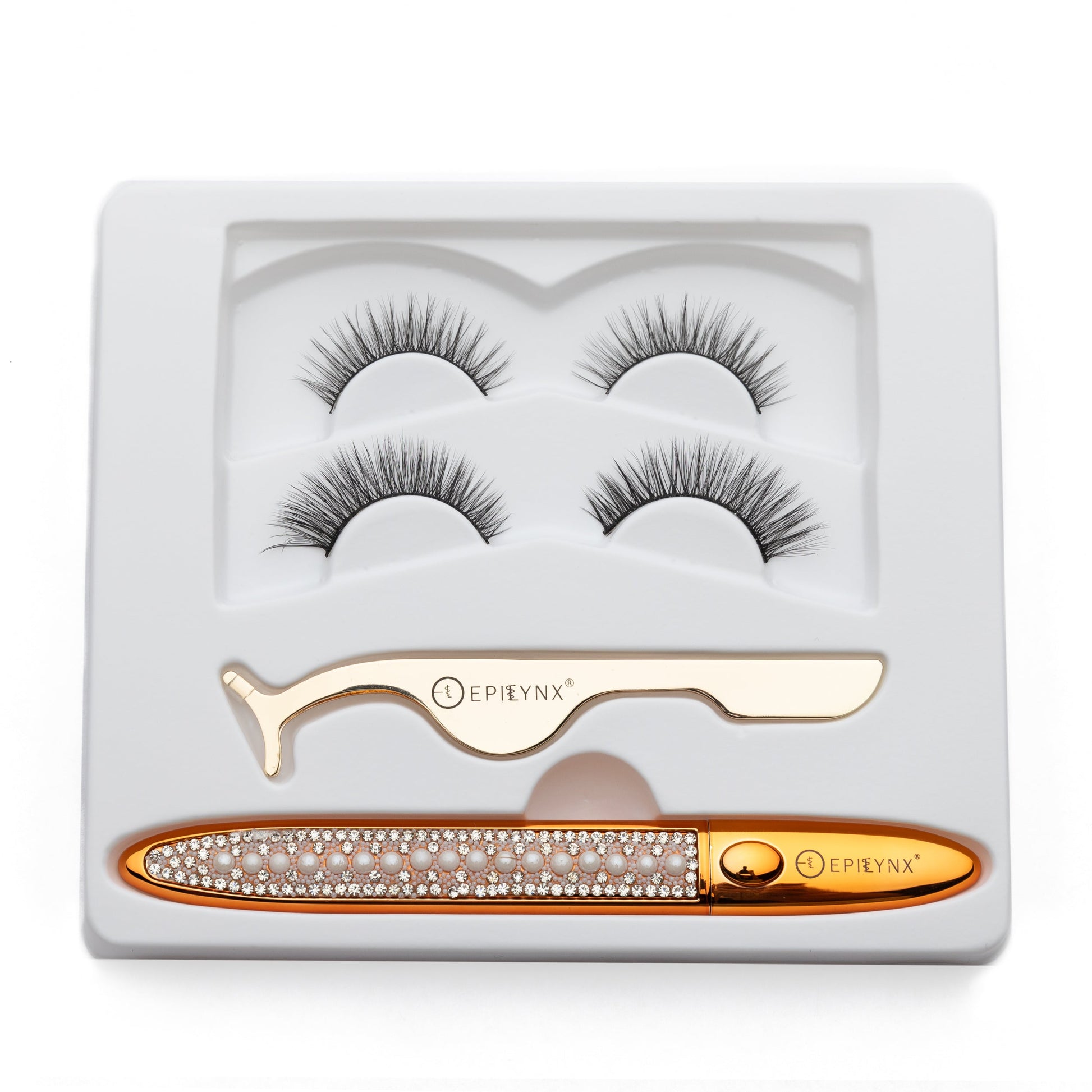 False Eyelashes - No Glue Black Eyeliner and Lashes Kit - Concordia Style Boutique