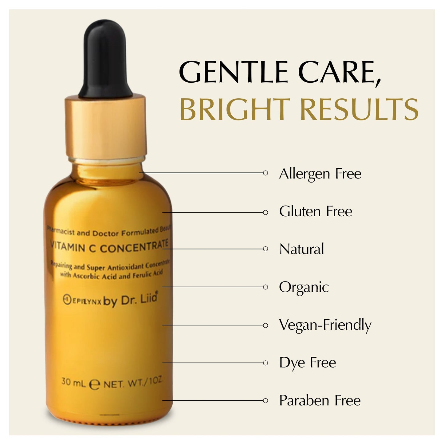 Brightening Vitamin C Serum - Skin Damage Repair - Concordia Style Boutique