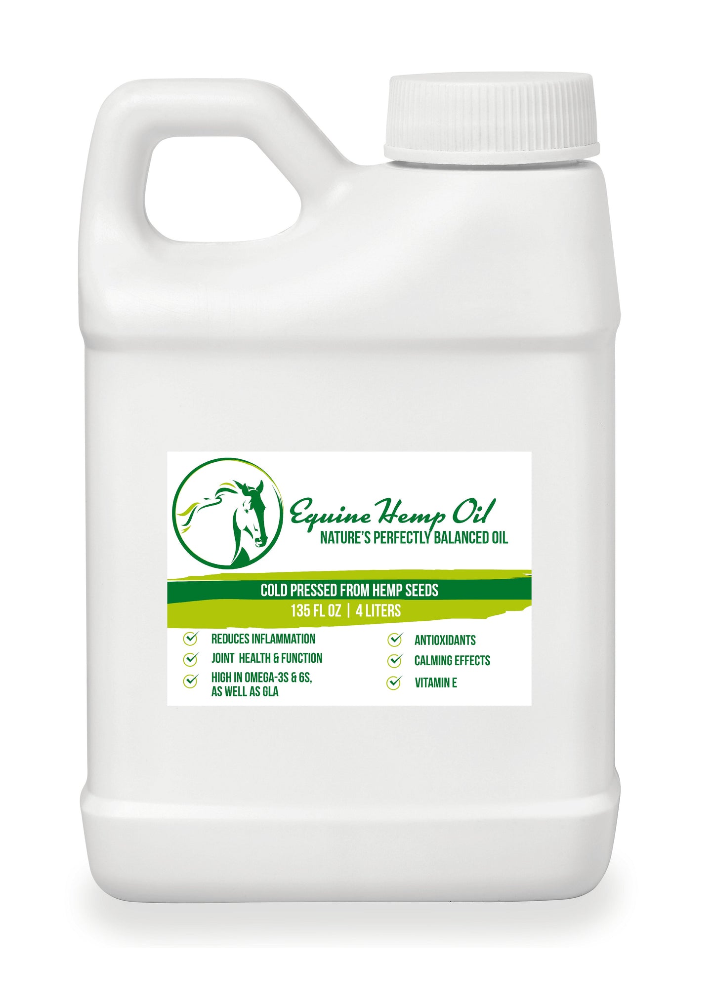 Organic Equine Hemp Heart Oil