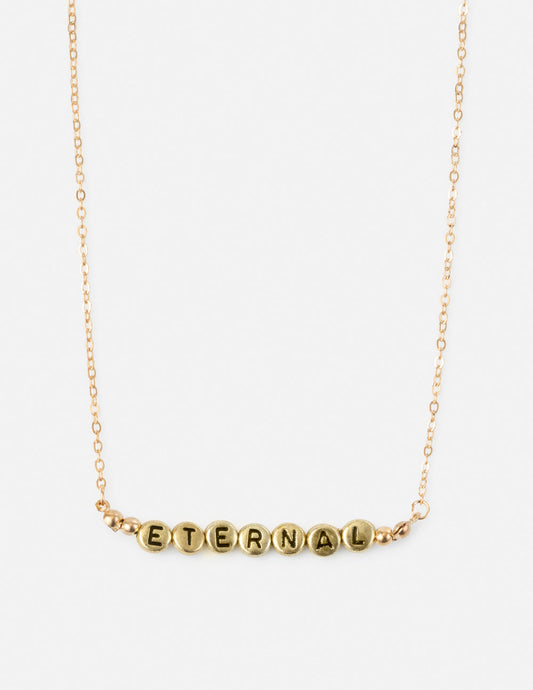 Eternal Letter Necklace - Concordia Style Boutique