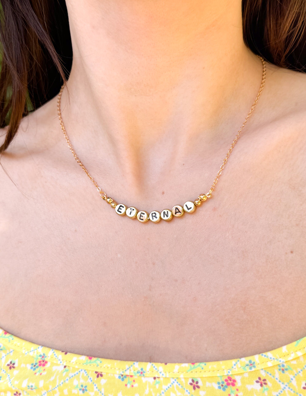 Eternal Letter Necklace - Concordia Style Boutique