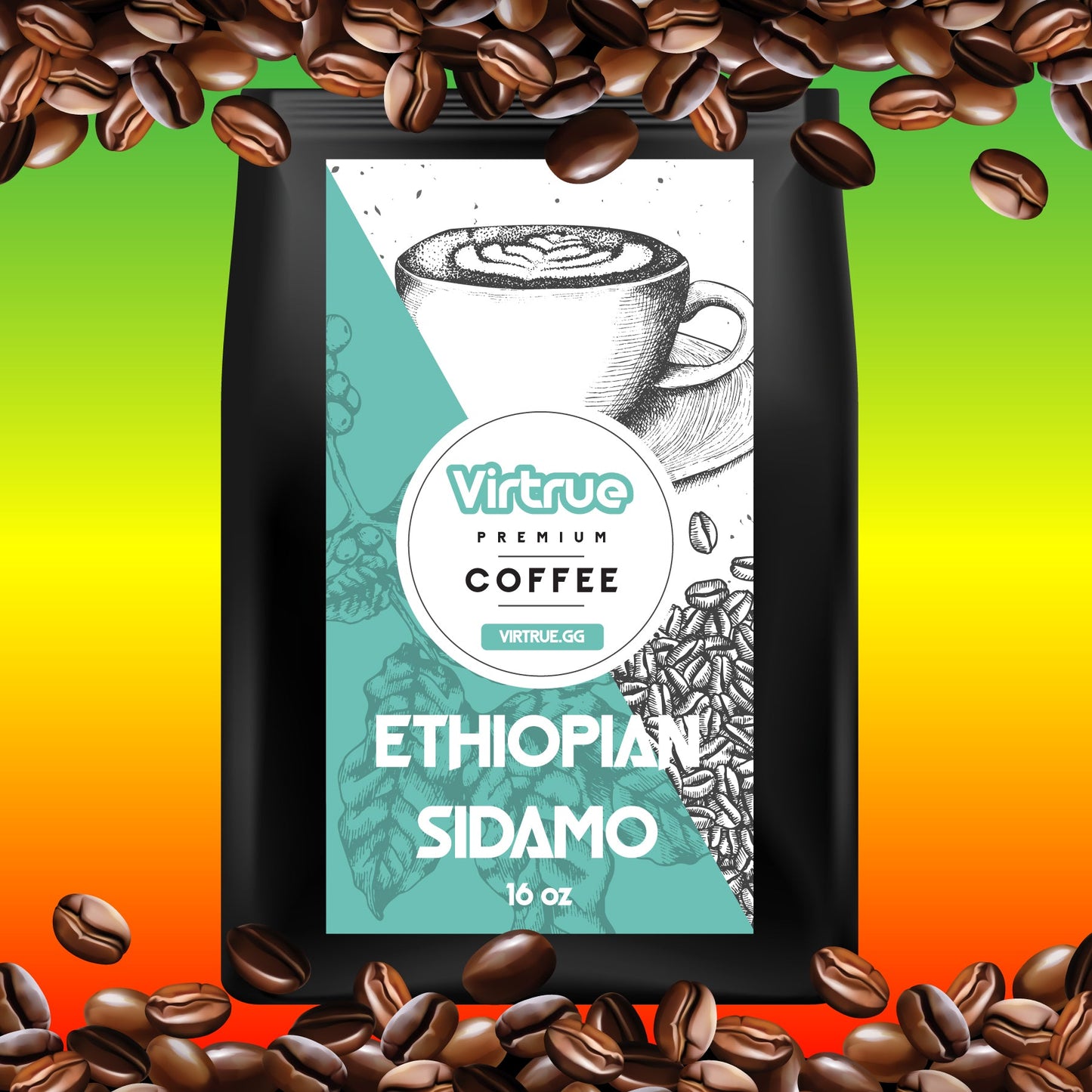 Gourmet Medium Roast Coffee - 16oz | Small Batch Master Roaster - Concordia Style Boutique