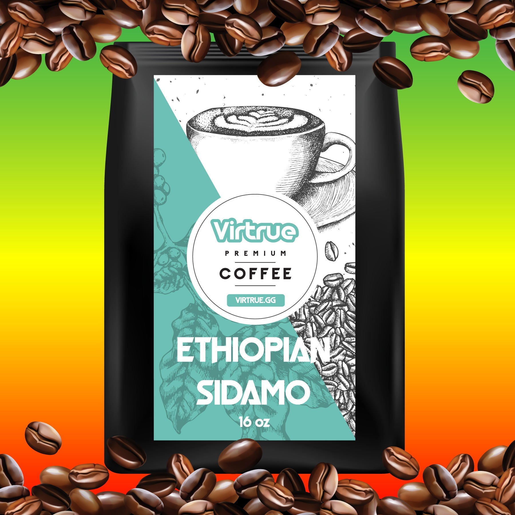 Gourmet Medium Roast Coffee - 16oz | Small Batch Master Roaster - Concordia Style Boutique