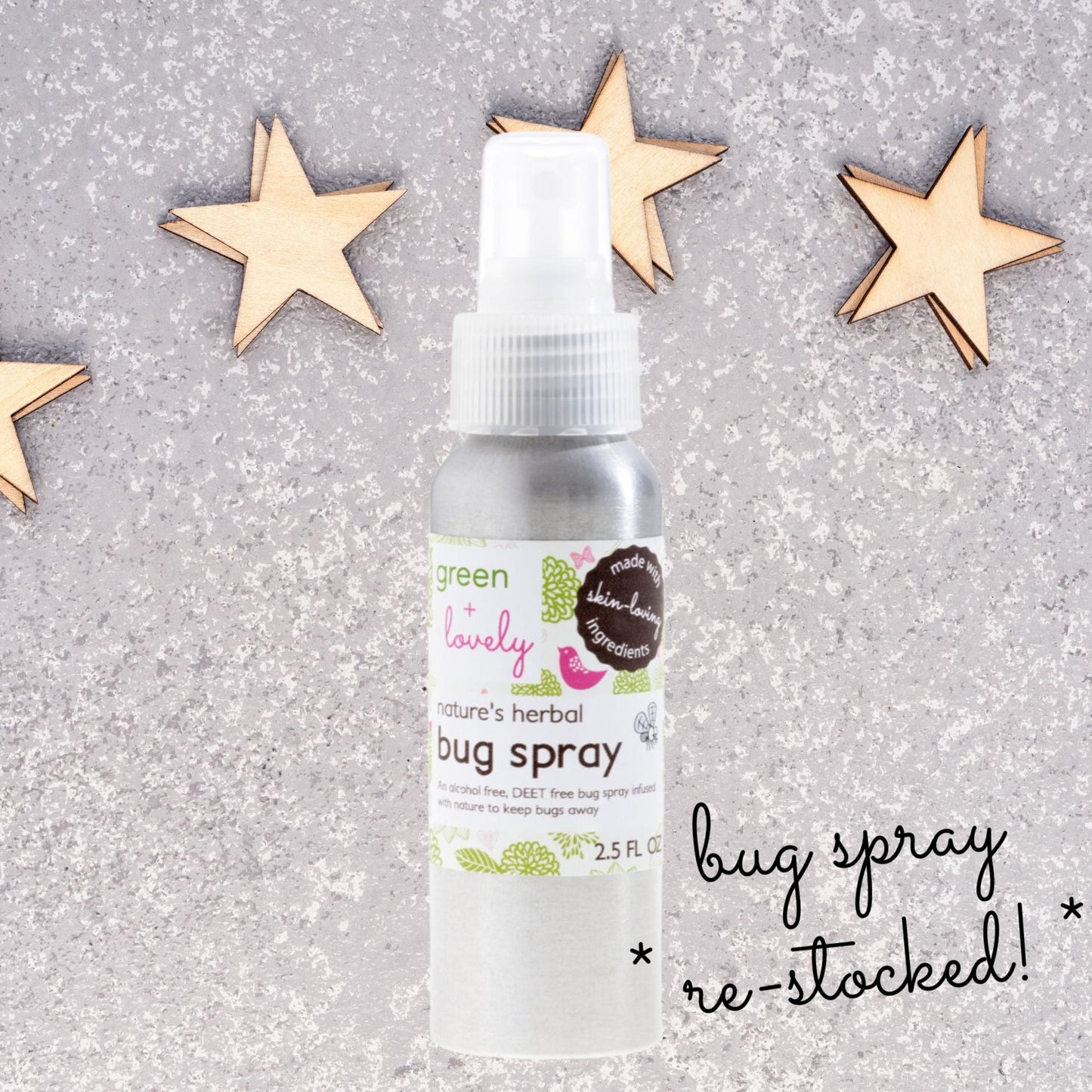 Nature’s Herbal Bug Spray, Mosquito Repellent - Deet Free + Alcohol Free - Concordia Style Boutique