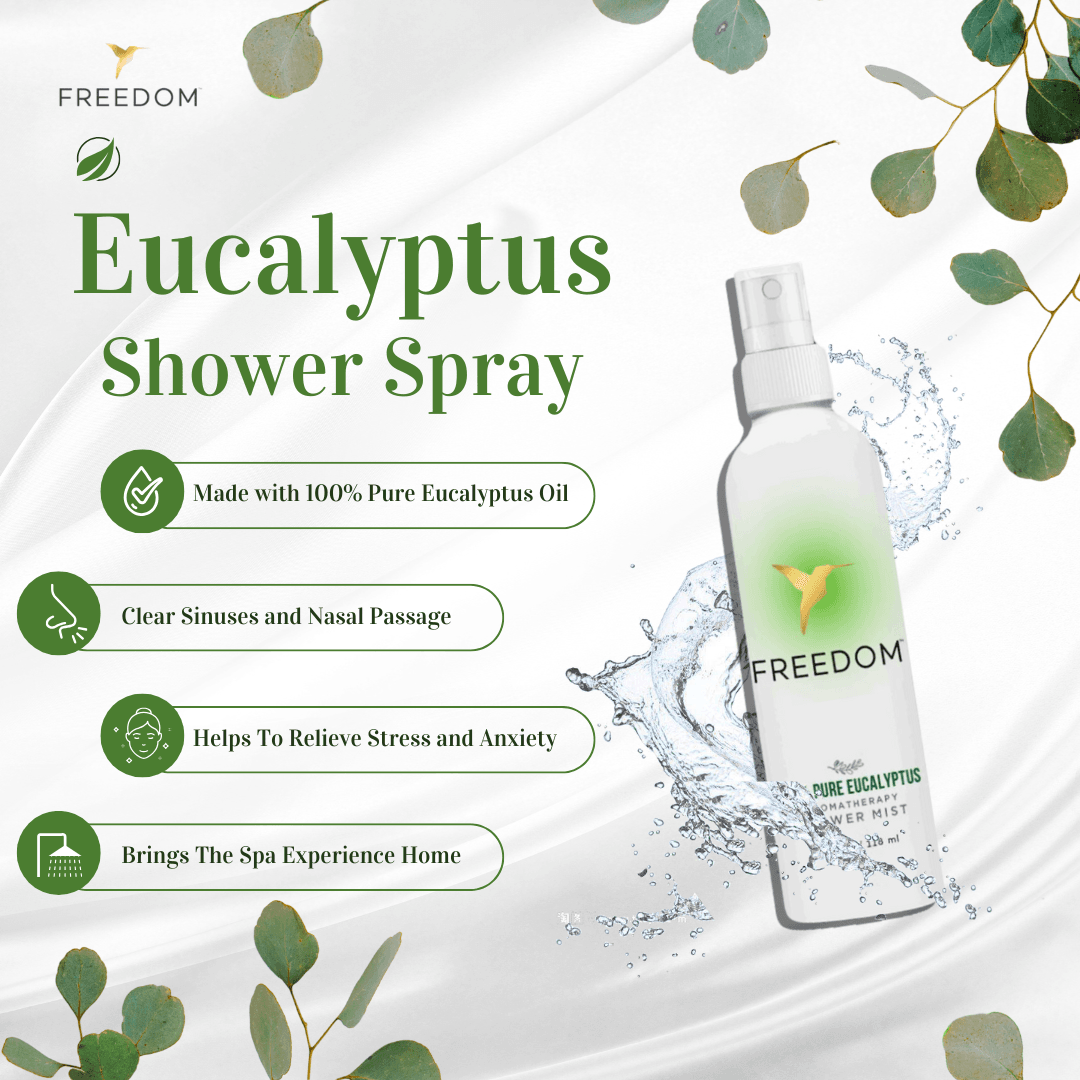 Pure Eucalyptus Shower Spray 4oz - Concordia Style Boutique