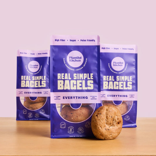 Real Simple Bagels | Everything | Gluten Free | 3 x 4-pack - Concordia Style Boutique