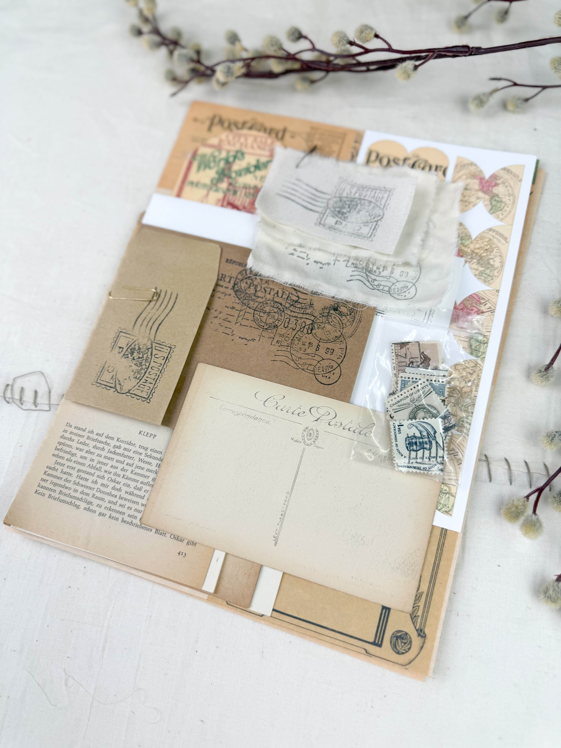Foreign Travel Ephemera Kit - Concordia Style Boutique