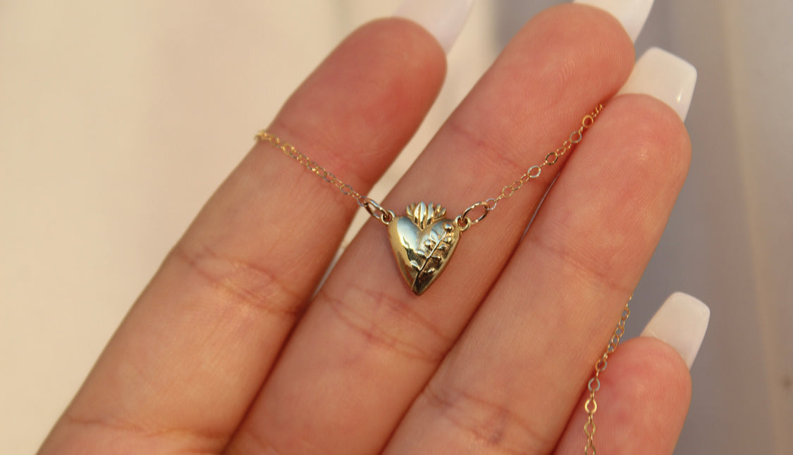 Holy Hearts™ Chaste Heart Of St. Joseph Necklace