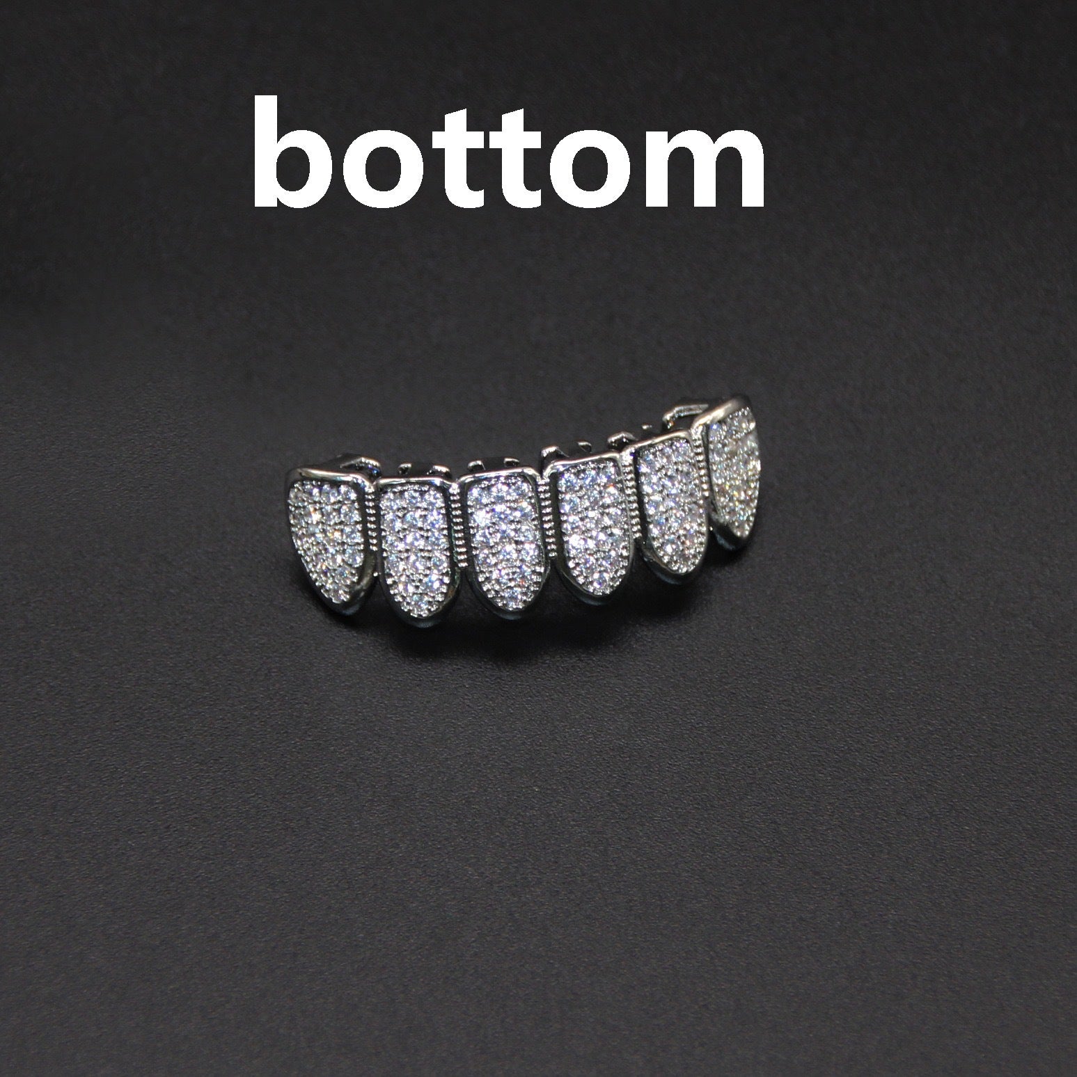 Hip hop Veneers/ Grills with Copper Zircon micro inlaid - Premium Hip hop Veneers from Concordia Style Boutique - Just $15.50! Shop now at Concordia Style Boutique