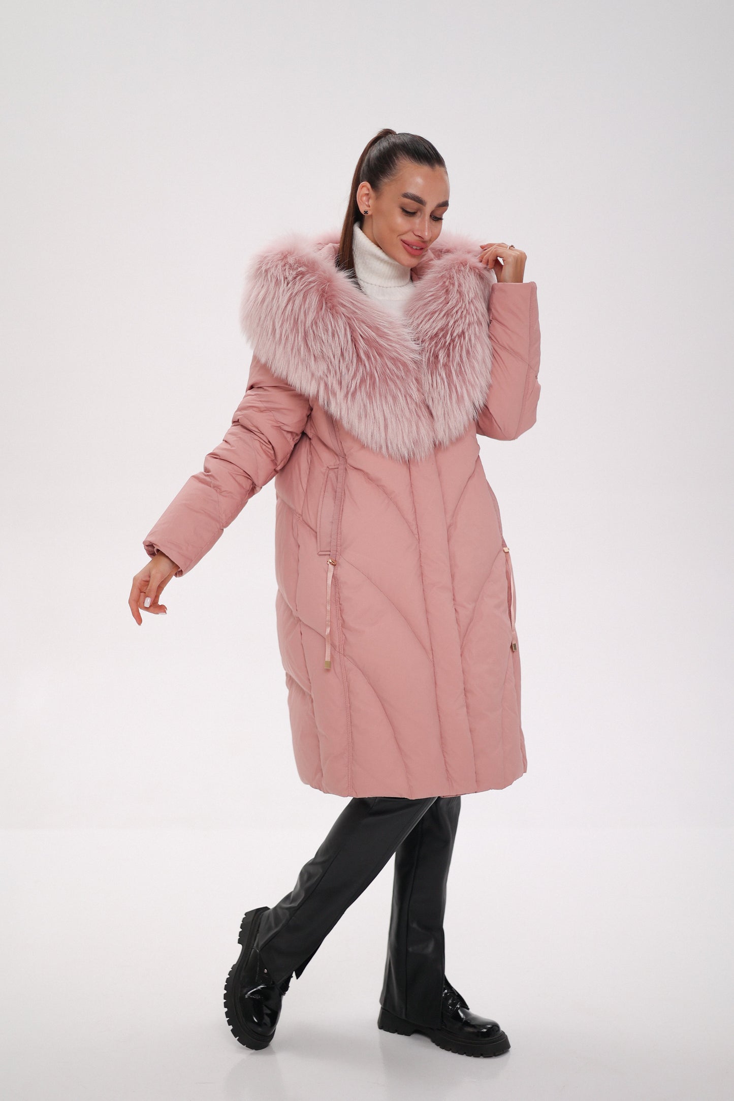 Genuine Fox Down Coat