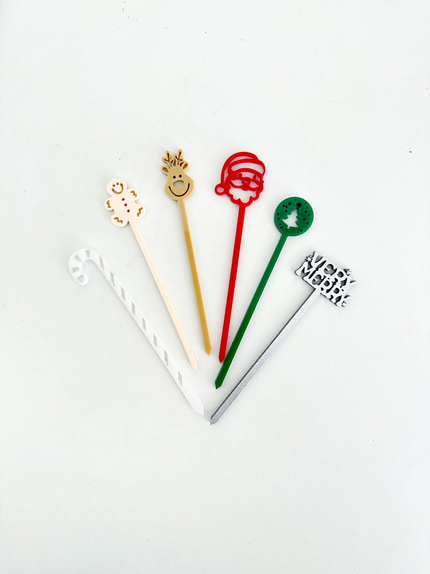 Christmas Food Pick - Skewer Set