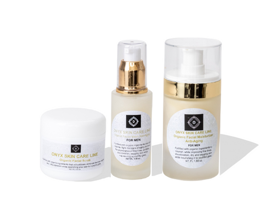 Organic Three-Step Anti-Aging Facial System For MEN - Concordia Style Boutique