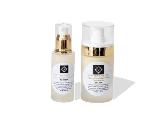 Organic Two-Step Anti-Aging System Facial Wash and Moisturizer - For MEN - Concordia Style Boutique