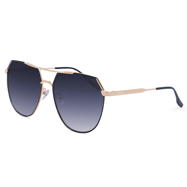 Farrah - Midnight Square Aviator Sunglasses - Concordia Style Boutique