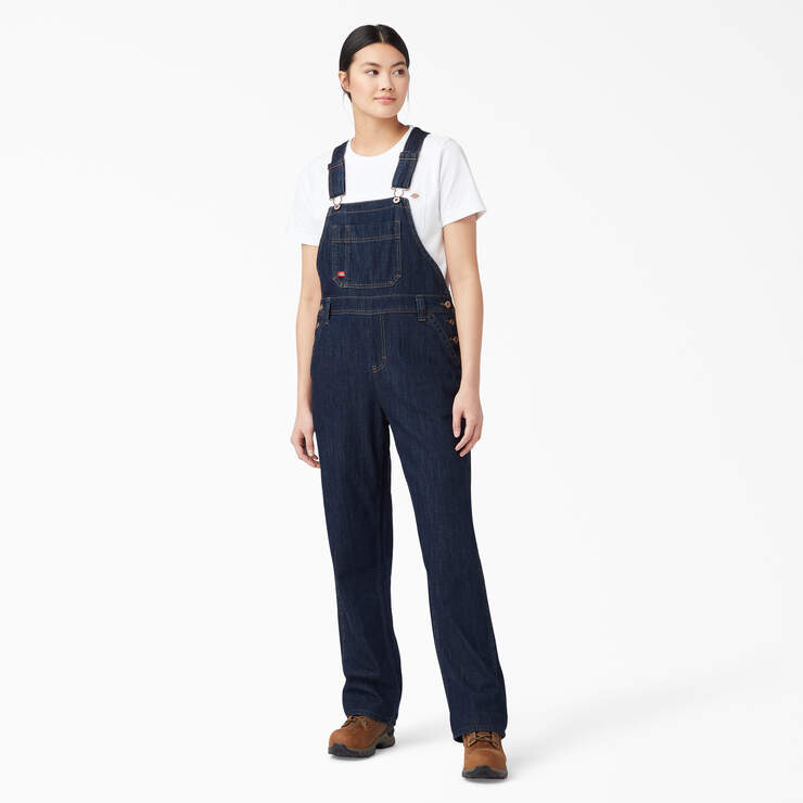 Women's Relaxed Fit Bib Overalls FB206