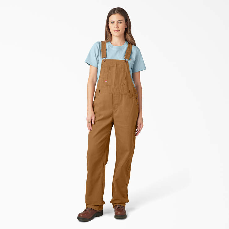 Women's Relaxed Fit Bib Overalls FB206