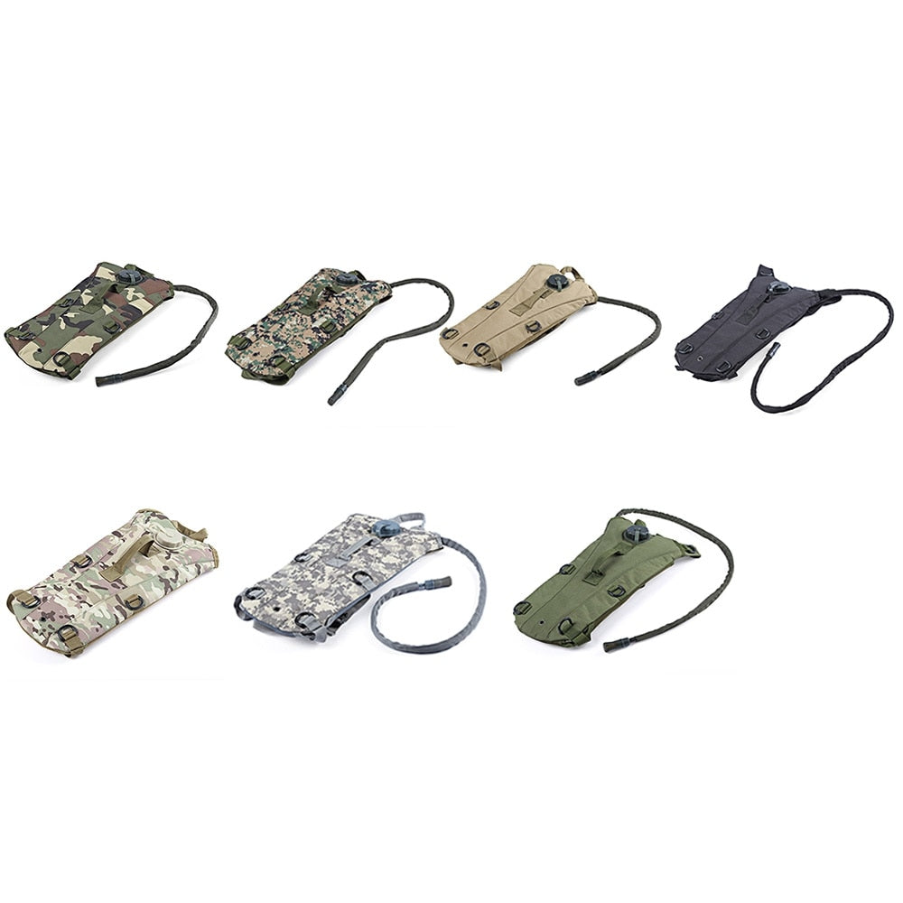3L Water Bag Molle Military Tactical Hydration Backpack