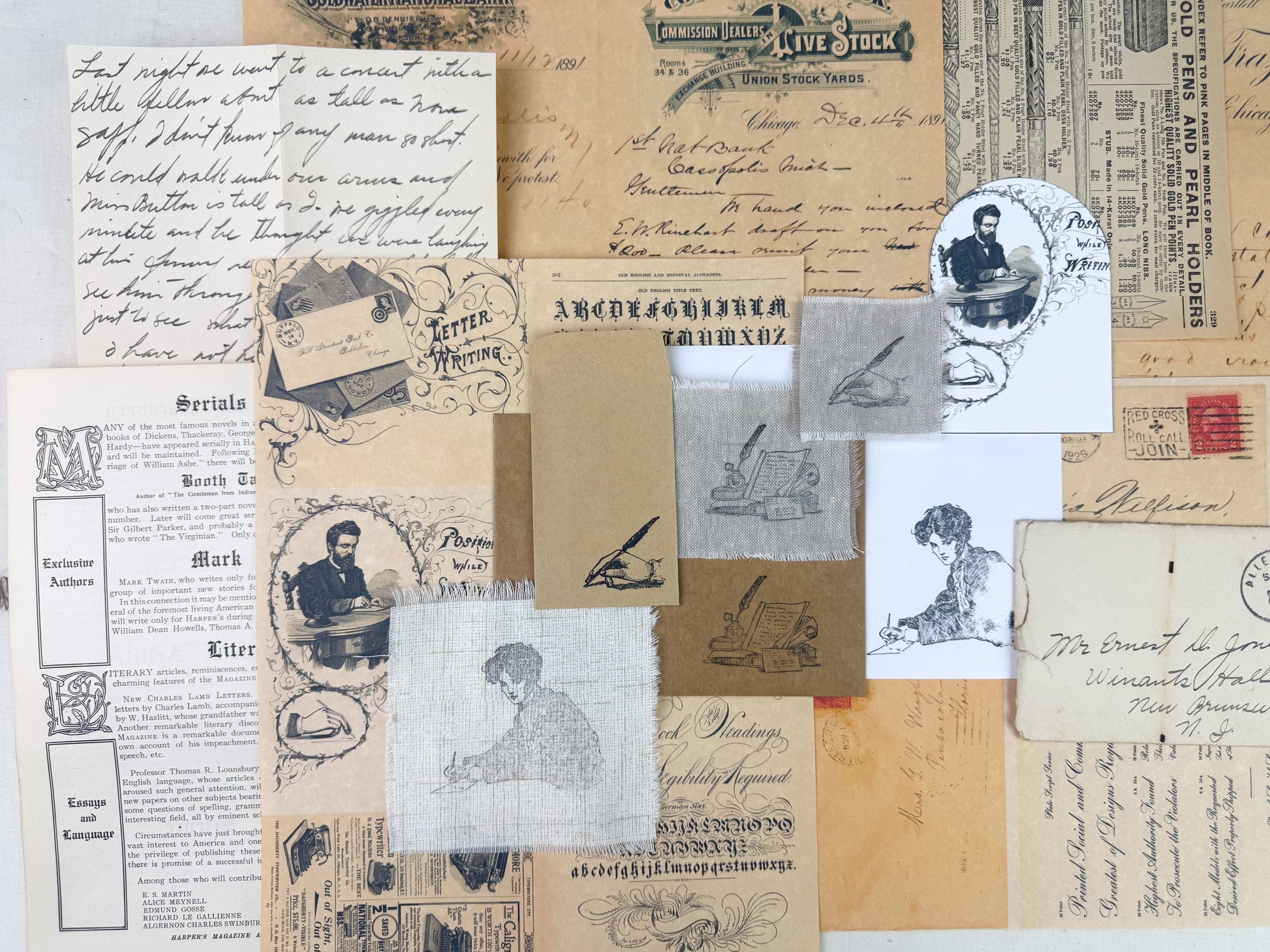 Writing Ephemera Kit - Concordia Style Boutique