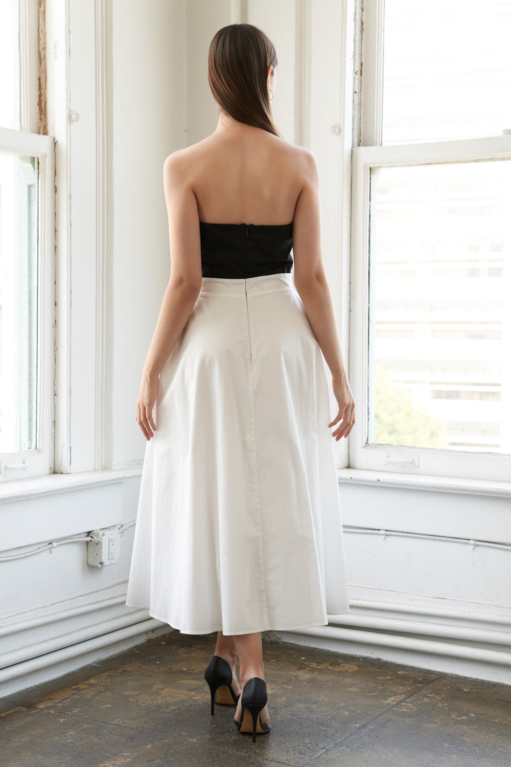 BLISSFUL BREEZE WOVEN MIDI DRESS - Concordia Style Boutique