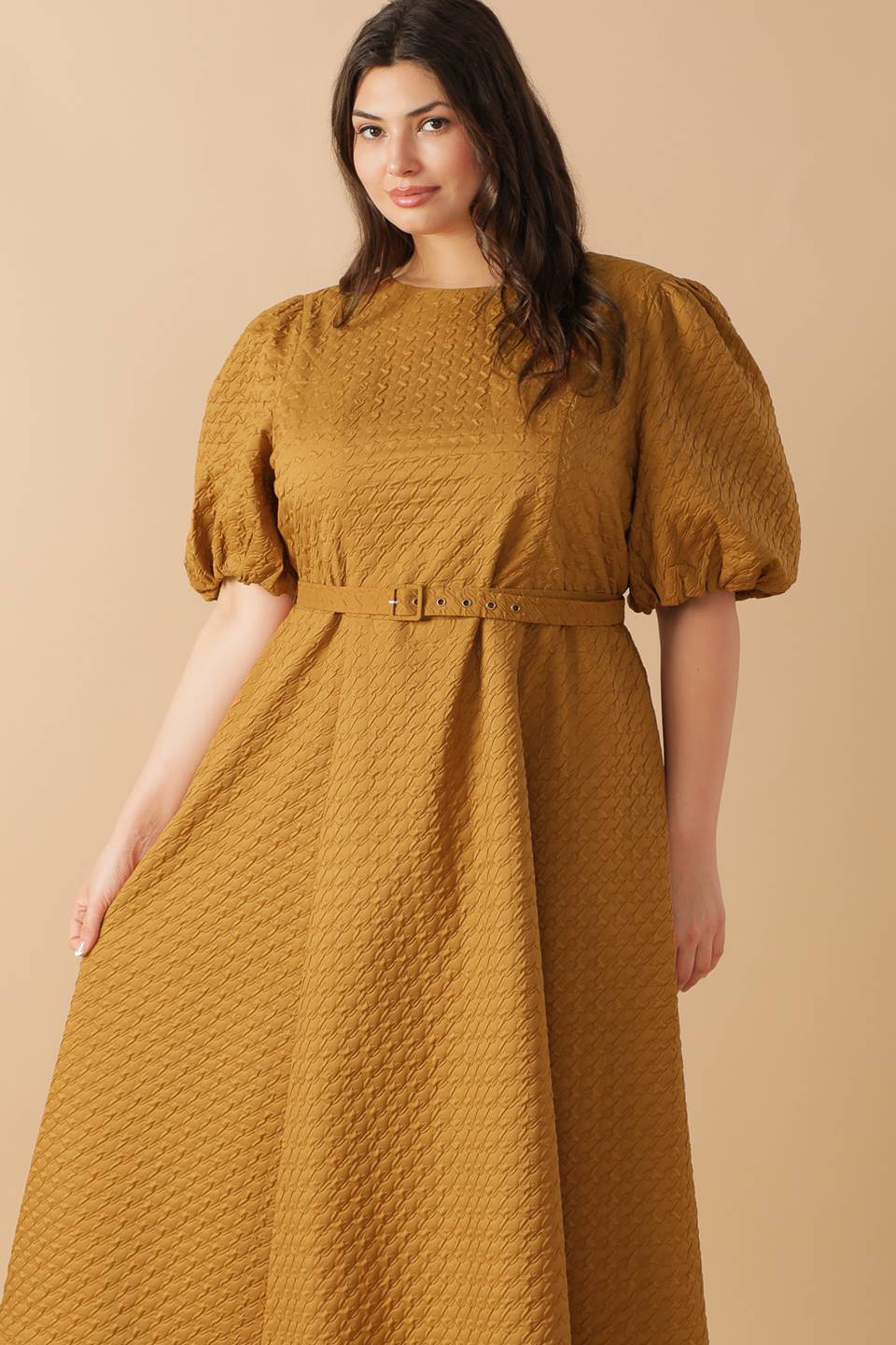 CAN'T STOP ME WOVEN MIDI DRESS - Concordia Style Boutique