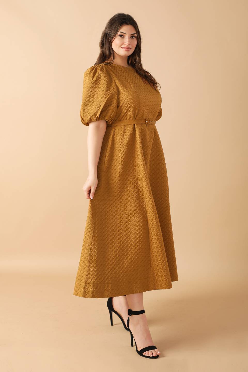 CAN'T STOP ME WOVEN MIDI DRESS - Concordia Style Boutique