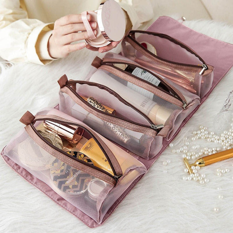 Detachable Cosmetic Bag – Portable, Large Capacity 4-in-1 Makeup Bag for Travel & Storage - Premium Cosmetic Bag from Concordia Style Boutique - Just $12.46! Shop now at Concordia Style Boutique