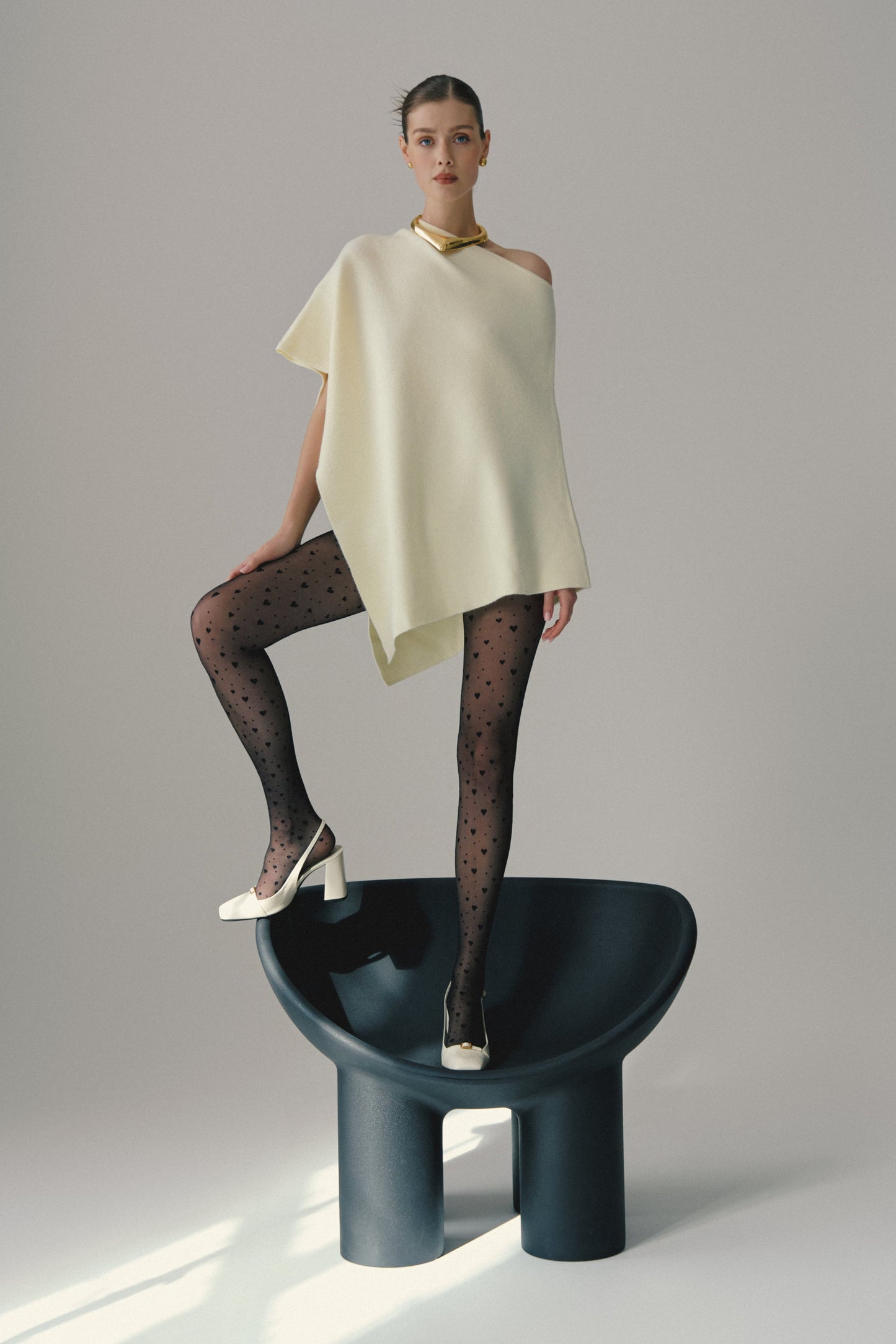 Fantasy Tights Conte Feeling - Hearts and Dots - Concordia Style Boutique