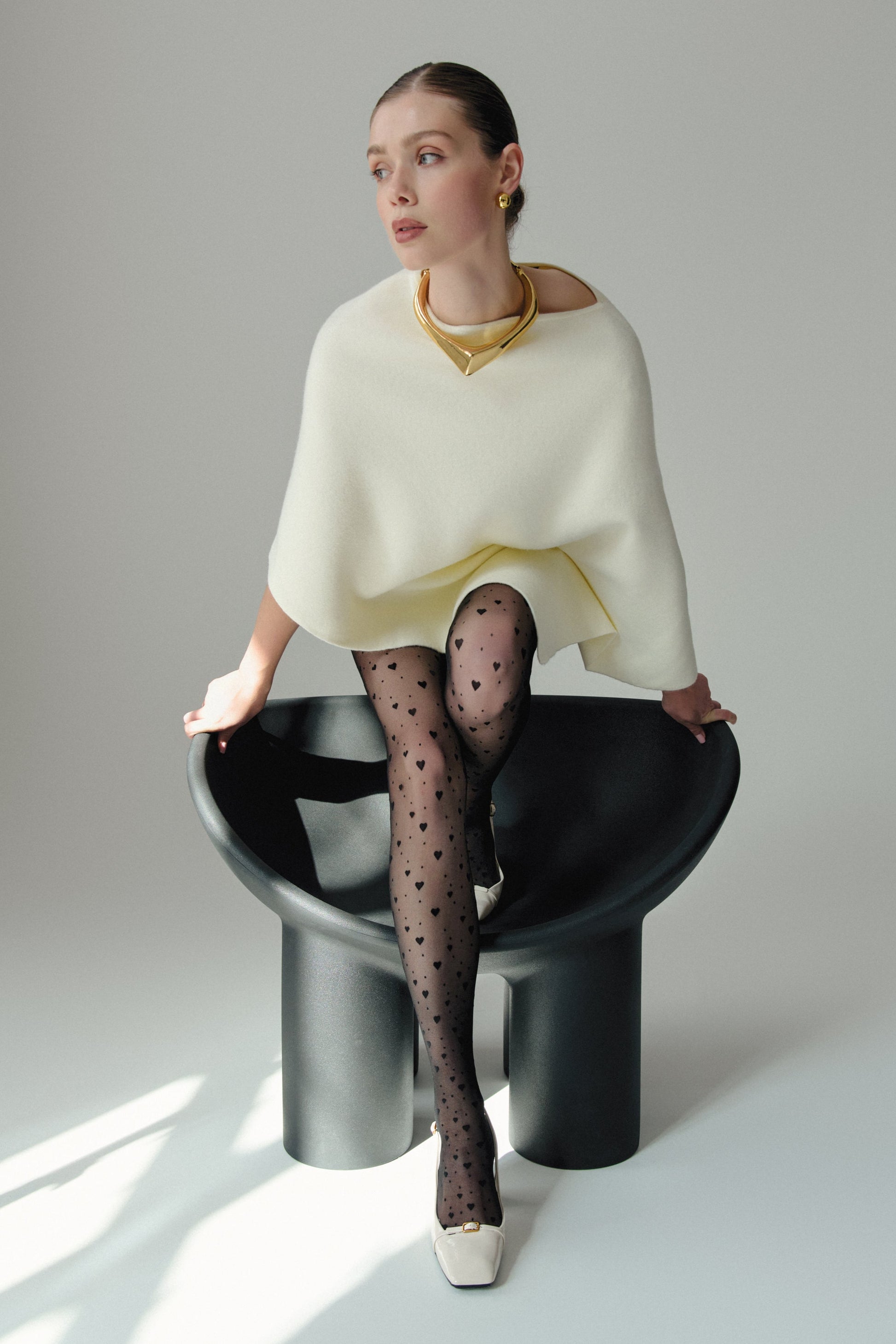 Fantasy Tights Conte Feeling - Hearts and Dots - Concordia Style Boutique