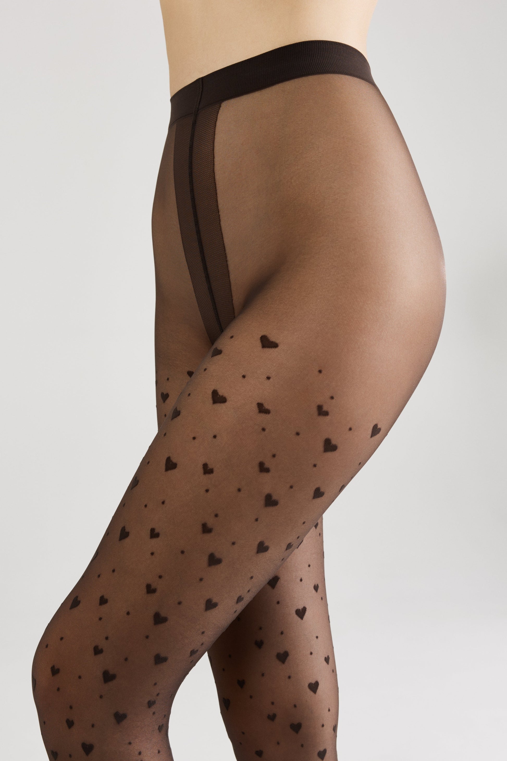 Fantasy Tights Conte Feeling - Hearts and Dots - Concordia Style Boutique