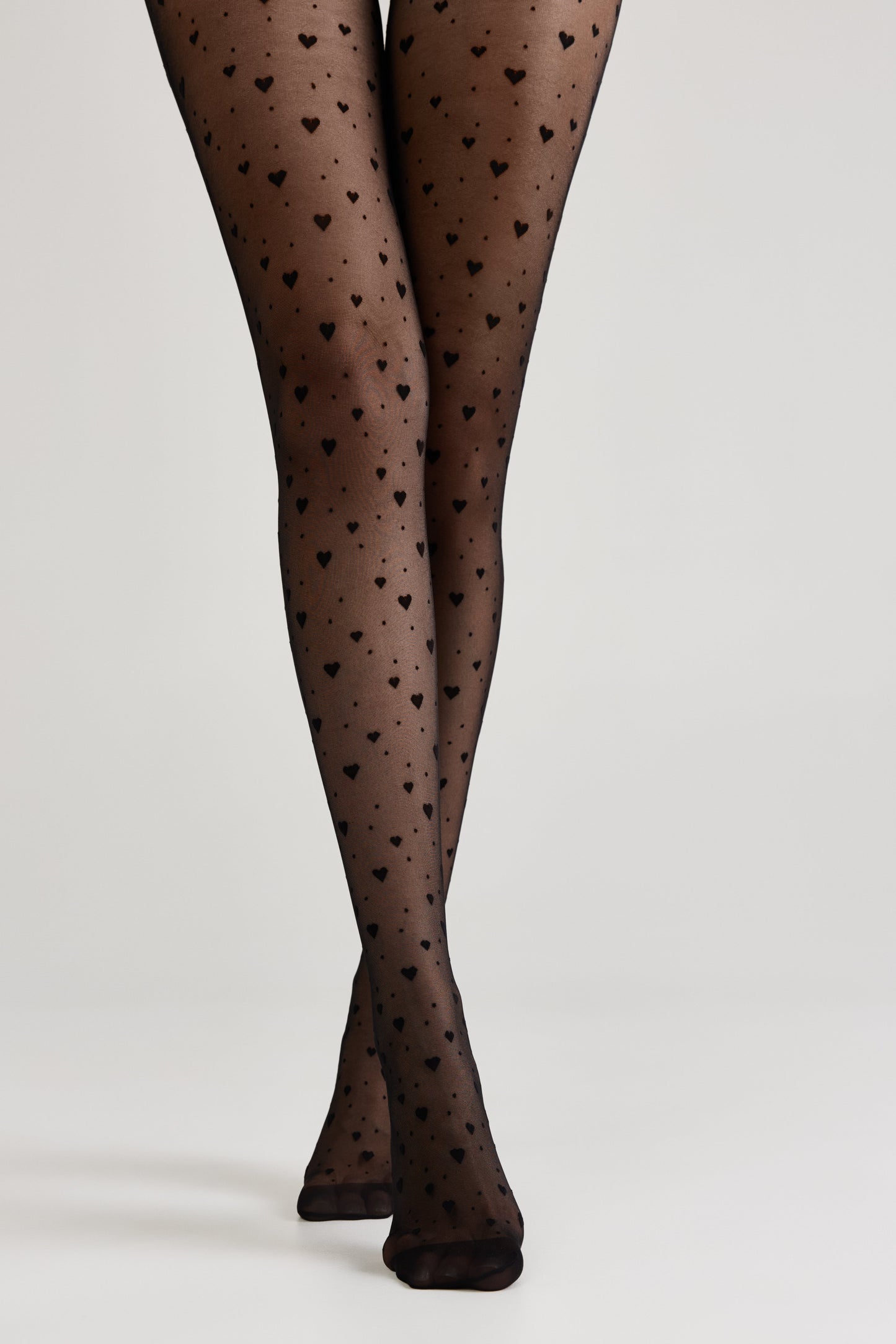 Fantasy Tights Conte Feeling - Hearts and Dots - Concordia Style Boutique