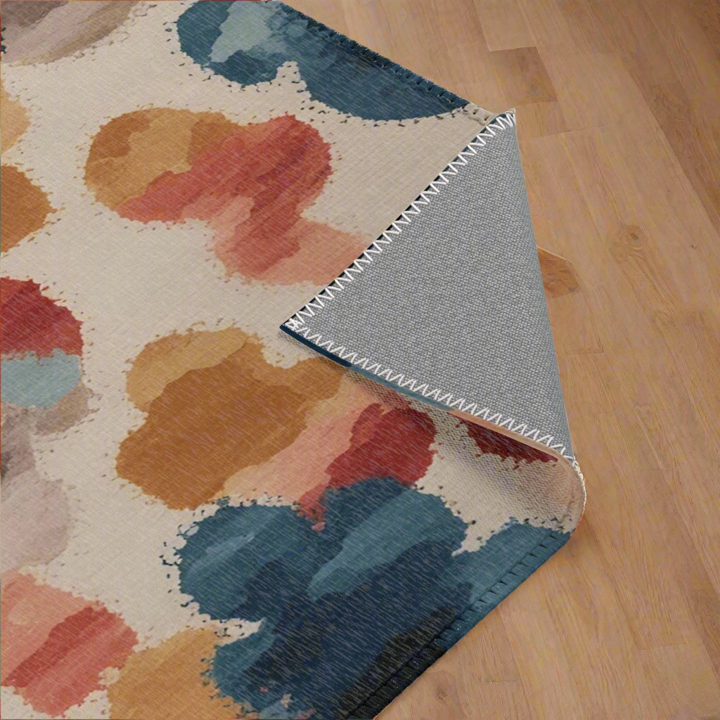 Watercolor Blotch Rug