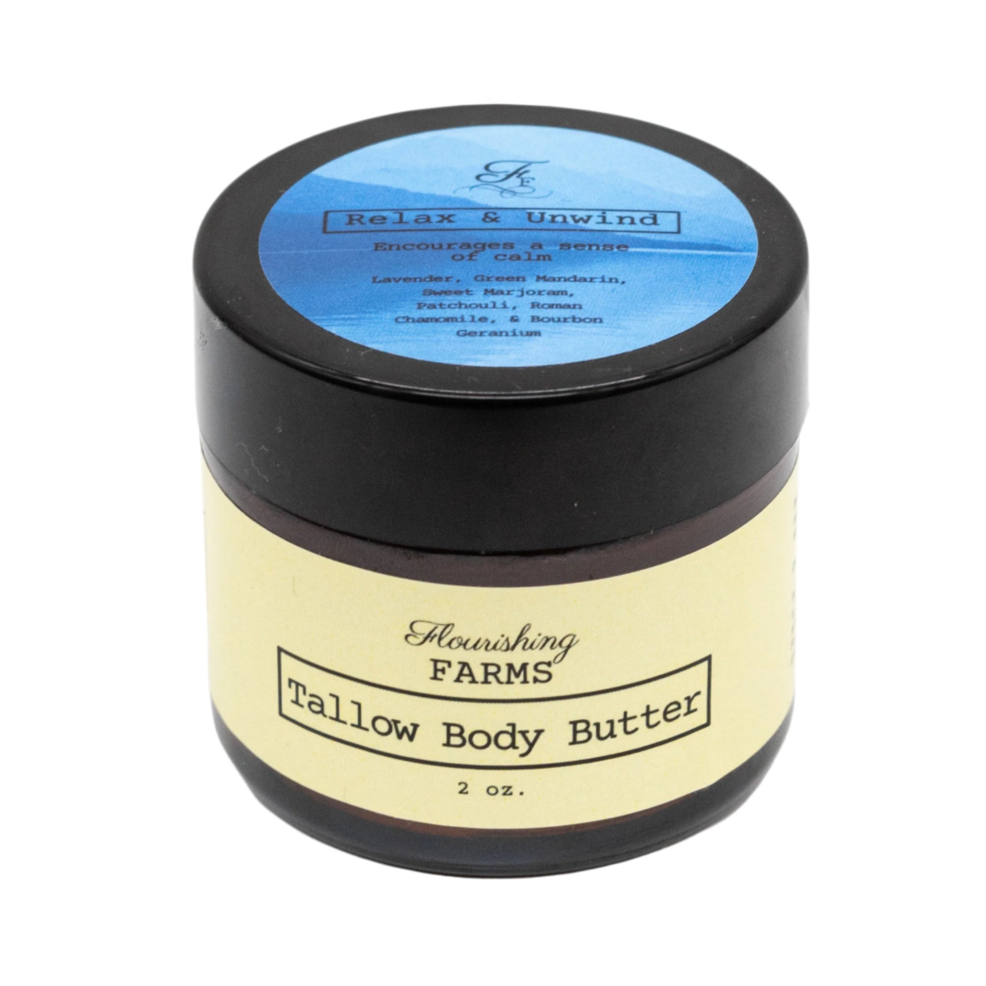 Tallow Body Butter | 2 oz | Multiple Scents | Flourishing Farms - Concordia Style Boutique