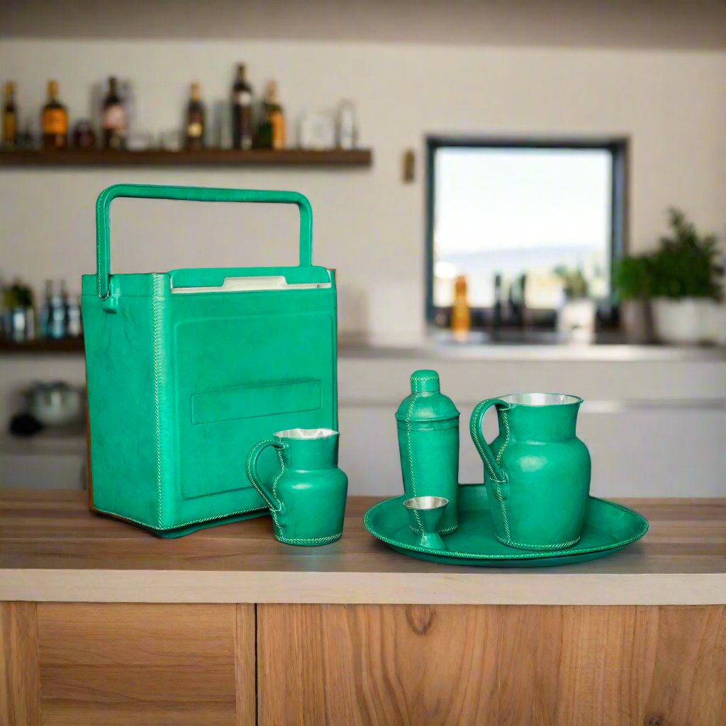 Salud | The All Leather Cocktail Shaker Collection