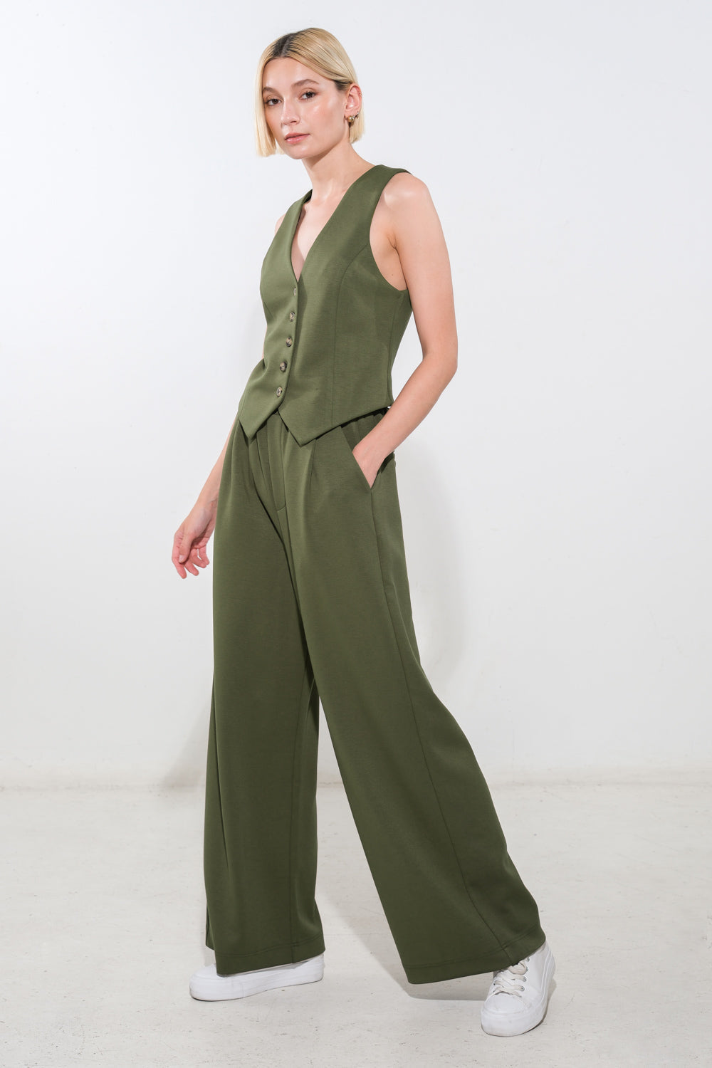 CALL MY LOVELY PONTI VEST - Concordia Style Boutique