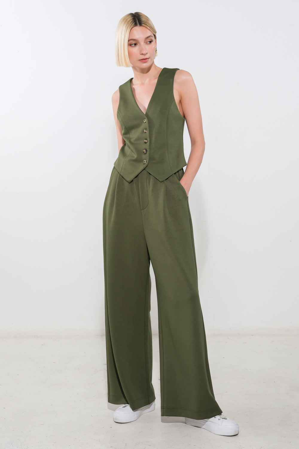 CALL MY LOVELY PONTI VEST - Concordia Style Boutique