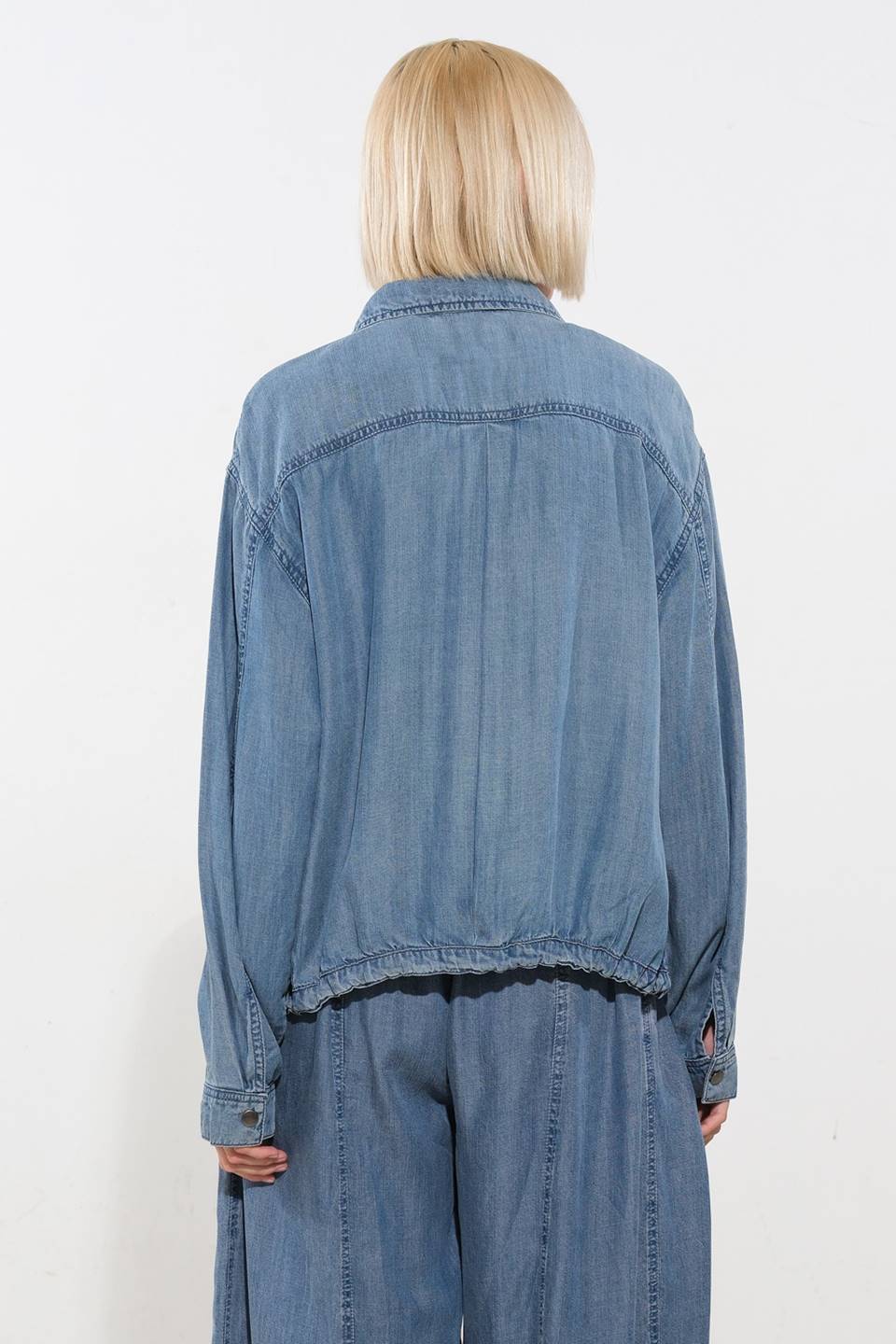 ACTIVE VIBE TENCEL DENIM JACKET - Concordia Style Boutique