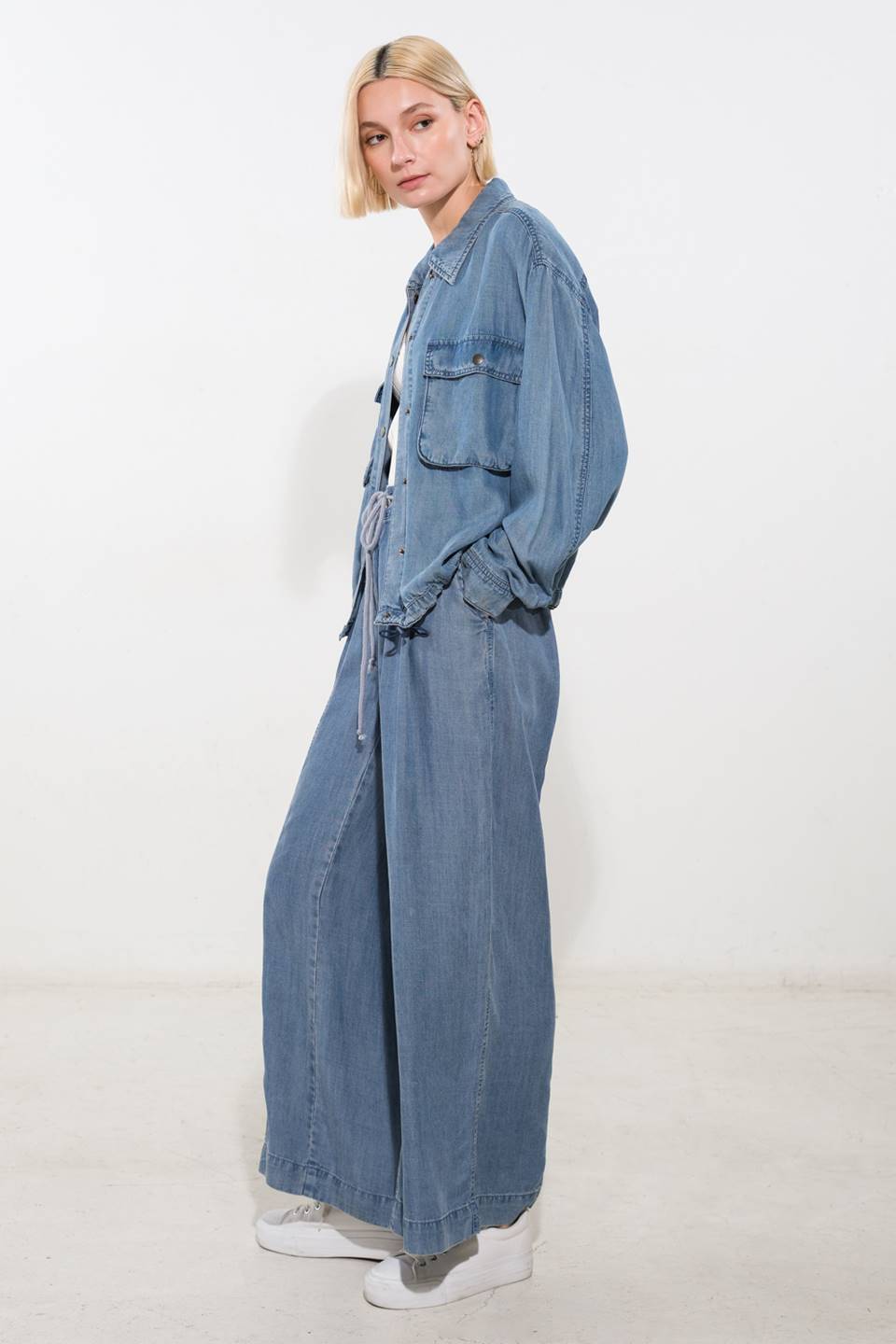 ACTIVE VIBE TENCEL DENIM JACKET - Concordia Style Boutique